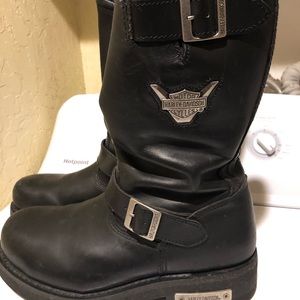 Harley Davidson Steel Toe Moto boots
